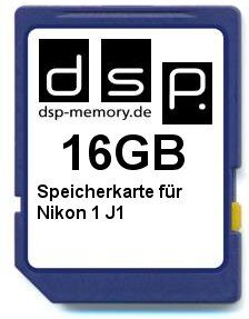 Z-4051557366961 16 GB minneskort för Nikon 1 J1 Z-4051557366961 16 GB minneskort för Nikon 1 J1