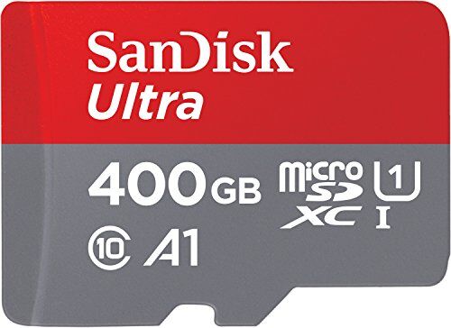 SDSQUA4-400G-GN6MA SanDisk  microSDXC Minneskort SD-adapter, 400 GB SDSQUA4-400G-GN6MA SanDisk  microSDXC Minneskort SD-adapter, 400 GB