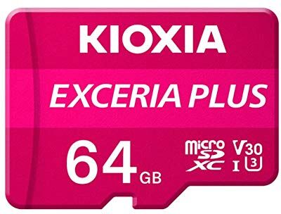 LMPL1M064GG2 SD-MicroSD kort 64 GB Kioxia Exceria Plus LMPL1M064GG2 SD-MicroSD kort 64 GB Kioxia Exceria Plus