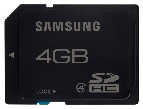 MB-SS4GEU Samsung SDHC 4 GB Class 4 minneskort ()