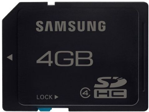 MB-SS4GEU Samsung SDHC 4 GB Class 4 minneskort ()