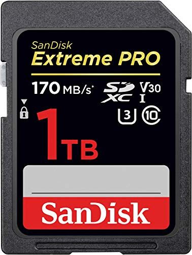 SDSDXXY-1T00-GN4IN SanDisk Extreme PRO 32 GB SDHC minneskort UHS-I 1 TB Svart