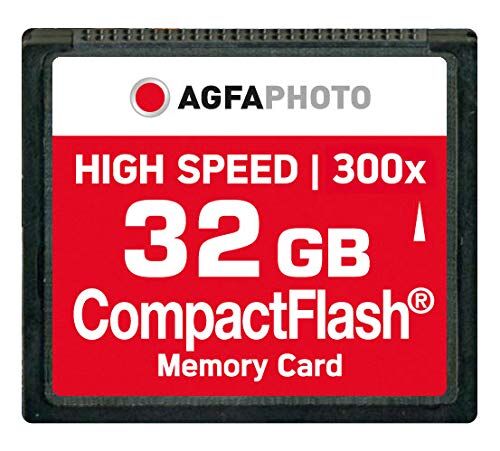 10435 AgfaPhoto 120 x High Speed MLC Compact Flash (CF) 32 GB minneskort 10435 AgfaPhoto 120 x High Speed MLC Compact Flash (CF) 32 GB minneskort