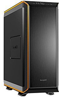 BG010 Var tyst! Dark Base 900, Full Tower ATX, 3 förinstallerade Silent Wings 3 fans Orange