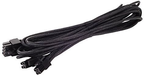40079 SilverStone SST-PP06B-EPS75 – strömförsörjningskabel 75 cm EPS/ATX 8 stift (4+4) vänlig, svart 40079 SilverStone SST-PP06B-EPS75 – strömförsörjningskabel 75 cm EPS/ATX 8 stift (4+4) vänlig, svart