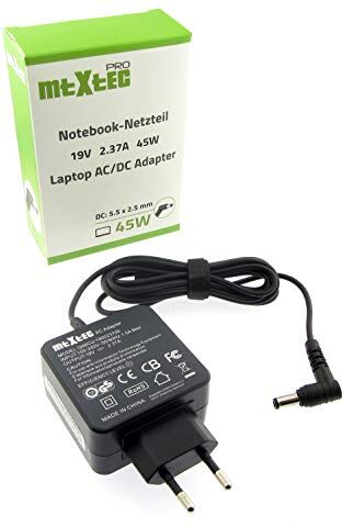 F018919 MTXtec strömförsörjning för Asus 45BW B och Toshiba kompatibel med kontakt 5,5 x 2,5 mm, 19 V 2,37 A 45 W nätadapter F018919 MTXtec strömförsörjning för Asus 45BW B och Toshiba kompatibel med kontakt 5,5 x 2,5 mm, 19 V 2,37 A 45 W nätadapter