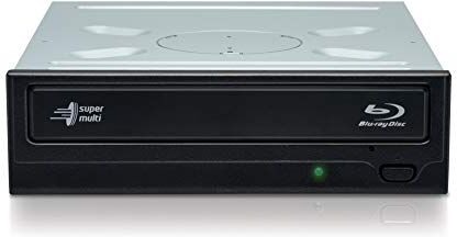 BH16NS55 Hitachi-LG  intern Blu-ray-skivbrännare med 16x brännhastighet och omfattande formatstöd (BD-R BD-RE BDXL DVD-RW CD-RW), Silent Play, Windows 10 kompatibel