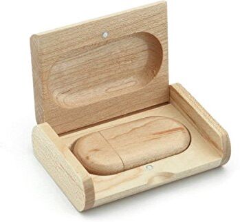 Generisk lönn trä USB-minne med trälåda 64GB 3.0 Generisk lönn trä USB-minne med trälåda 64GB 3.0