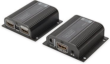 DS-55100-1 DIGITUS Professional  – HDMI-förlängare – Full HD – Set (sändare/mottagare) – endast 1 nätaggregat krävs – upp till 50 m räckvidd – patchkabel (Cat 6, Cat 6A, Cat 7) – svart DS-55100-1 DIGITUS Professional  – HDMI-förlängare – Full HD – Set (sändare/mottagare) – endast 1 nätaggregat krävs – upp till 50 m räckvidd – patchkabel (Cat 6, Cat 6A, Cat 7) – svart