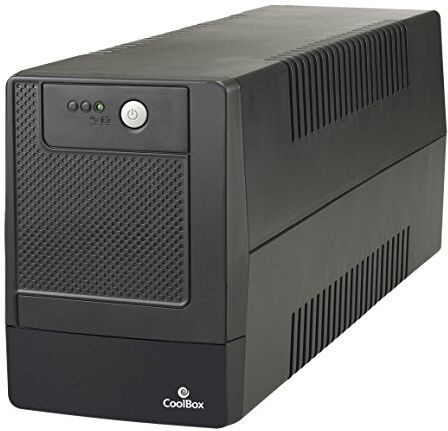 COO-SAIGDN-1K CoolBox  1000VA 4AC-uttag minitorn svart oavbruten strömförsörjning (UPS) – oavbrutna strömtillförsel (UPS) (1 000 VA, 600 W, 220 V, 240 V, 220 V, 240 V)