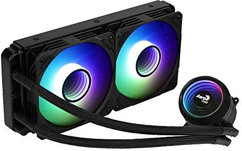 MIRAGEL120 Aerocool MIRAGEL240, vattenkylning CPU, ARGB-2x 120 mm fläkt, TDP 400 W MIRAGEL120 Aerocool MIRAGEL240, vattenkylning CPU, ARGB-2x 120 mm fläkt, TDP 400 W