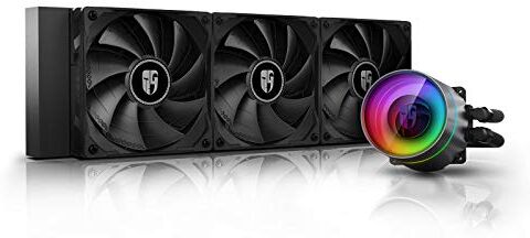 CASTLE 360EX DEEPCOOL , adresserbar RGB AIO Liquid CPU-kylare, anti-läckageteknik inuti, kabelstyrenhet och 5V ADD RGB 3-stifts moderkortskontroll, TR4/AM4 stöd, 3 års garanti CASTLE 360EX DEEPCOOL , adresserbar RGB AIO Liquid CPU-kylare, anti-läckageteknik inuti, kabelstyrenhet och 5V ADD RGB 3-stifts moderkortskontroll, TR4/AM4 stöd, 3 års garanti