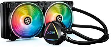 LEVANTE240-BKCWW ADATA XPG Levante 240 mm allt-i-ett-CPU-kylare, adresserbar RGB, termiskt optimerad kopparplatta, stöder AMD och Intel, termiskt fett förapplicerad LEVANTE240-BKCWW ADATA XPG Levante 240 mm allt-i-ett-CPU-kylare, adresserbar RGB, termiskt optimerad kopparplatta, stöder AMD och Intel, termiskt fett förapplicerad
