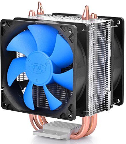 ICE BLADE 200M DEEPCOOL Luft-CPU-kylare, dubbel 8 mm värmepipes och CTT, dubbel 92 mm PWM-fläkt, ICE Blade 200 m, för Intel/AMD ICE BLADE 200M DEEPCOOL Luft-CPU-kylare, dubbel 8 mm värmepipes och CTT, dubbel 92 mm PWM-fläkt, ICE Blade 200 m, för Intel/AMD