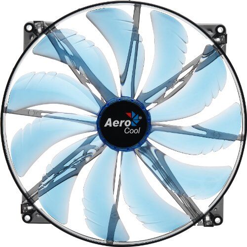 Silent Master 200mm Blue LED fan AeroCool Silent Master 200 mm LED-fläkt kylning 200 BLÅ Silent Master 200mm Blue LED fan AeroCool Silent Master 200 mm LED-fläkt kylning 200 BLÅ
