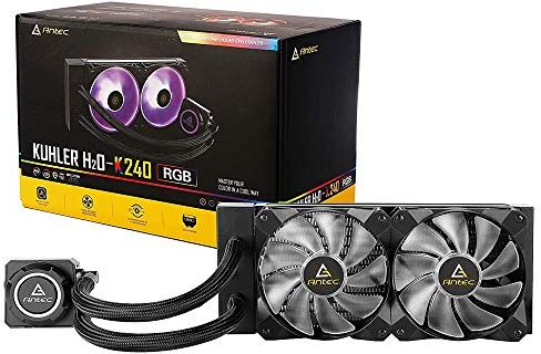 K240 RGB Kit vattenkylning Antec Kuhler H2O  – 240 mm (Noir) K240 RGB Kit vattenkylning Antec Kuhler H2O  – 240 mm (Noir)