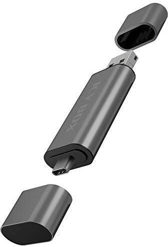 60787 ICY BOX SD-kortläsare med USB 3.0 för SD & micro-SD, 3 USB-kontakt (USB-C, USB-A, micro-USB), OTG, aluminium, antracit, 60787 ICY BOX SD-kortläsare med USB 3.0 för SD & micro-SD, 3 USB-kontakt (USB-C, USB-A, micro-USB), OTG, aluminium, antracit,