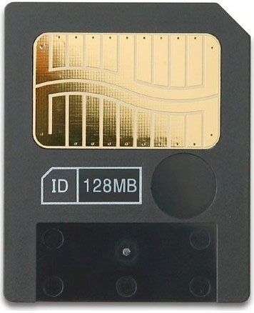 N07199 Fujifilm 128 MB smart mediakort 3,3 volt