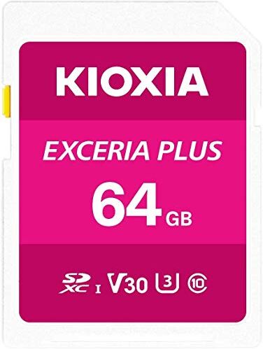 LNPL1M064GG4 SD-kort 64 GB Kioxia Exceria Plus LNPL1M064GG4 SD-kort 64 GB Kioxia Exceria Plus