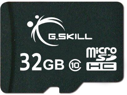 FF-TSDG32GA-C10 G.Skill Class 6 MicroSDHC flashkort med SD-adapter (FF-TSDG32GA-C6) 32 GB Svart FF-TSDG32GA-C10 G.Skill Class 6 MicroSDHC flashkort med SD-adapter (FF-TSDG32GA-C6) 32 GB Svart