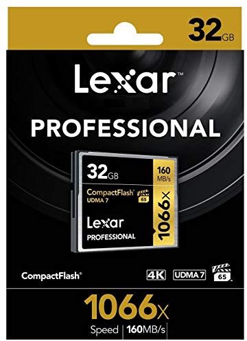 LCF32GCRBEU1066 Lexar LCF32GCRB_1066 kompakt flash professionell UDMA 7 kompakt flashkort