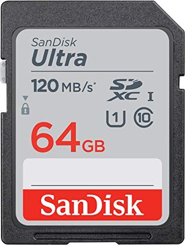 SDSDUN4-064G-GN6IN SanDisk Ultra 64 GB SDXC-minneskort, upp till 120 MB/s, klass 10, UHS-I, V10 SDSDUN4-064G-GN6IN SanDisk Ultra 64 GB SDXC-minneskort, upp till 120 MB/s, klass 10, UHS-I, V10