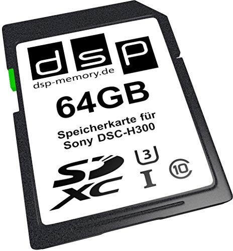 Z-4051557427891 64 GB Ultra Highspeed minneskort för Sony DSC-H300 digitalkamera Z-4051557427891 64 GB Ultra Highspeed minneskort för Sony DSC-H300 digitalkamera