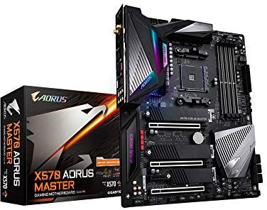 X570 AORUS MASTER Aorus  (uttag AM4/X570/DDR4/S-ATA 600/ATX) X570 AORUS MASTER Aorus  (uttag AM4/X570/DDR4/S-ATA 600/ATX)