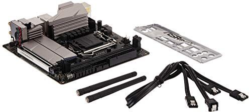 Z490M-ITX/ac ASRock  Intel Z490 Mini ITX moderkort, 1200 uttag, 2 DDR4, HDMI, Displayport, AC WiFi, 2.5G LAN, M.2, Flerfärgad Z490M-ITX/ac ASRock  Intel Z490 Mini ITX moderkort, 1200 uttag, 2 DDR4, HDMI, Displayport, AC WiFi, 2.5G LAN, M.2, Flerfärgad