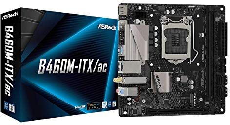 B460M-ITX/AC ASRock  stöder 10th Gen Intel CoreTM-processorer (bas 1 200) moderkort B460M-ITX/AC ASRock  stöder 10th Gen Intel CoreTM-processorer (bas 1 200) moderkort
