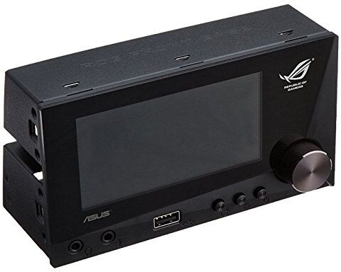 FBA_B99P323 Asus 4 tum USB 2.0 ROG främre bas LCD dubbelfack spelpanel FBA_B99P323 Asus 4 tum USB 2.0 ROG främre bas LCD dubbelfack spelpanel
