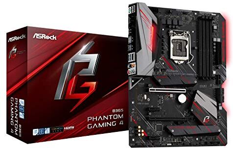 B365 PHANTOM GAMING 4 ASRock  LGA1151/Intel B365/DDR4/Quad Crossfirex/SATA 3/USB 3.1/m.2/A/GbE/ATX moderkort B365 PHANTOM GAMING 4 ASRock  LGA1151/Intel B365/DDR4/Quad Crossfirex/SATA 3/USB 3.1/m.2/A/GbE/ATX moderkort