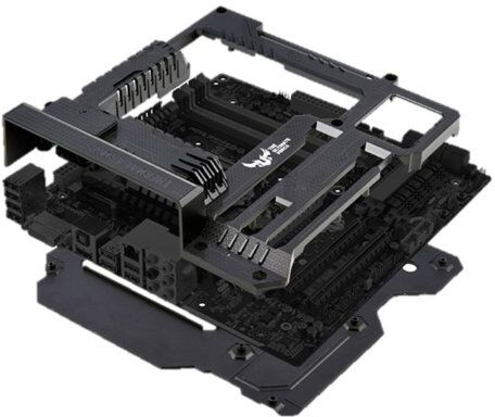 2838086 Asus Armor Kit hölje för Gryphon Z87 moderkort (dammskydd och kylning) svart 2838086 Asus Armor Kit hölje för Gryphon Z87 moderkort (dammskydd och kylning) svart