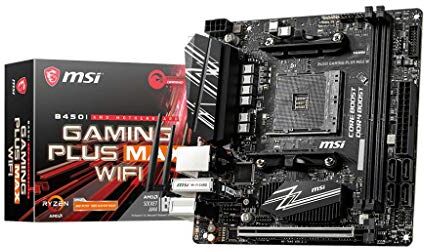 B450I GAMING PLUS MAX WIFI MSI  moderkort B450I GAMING PLUS MAX WIFI MSI  moderkort