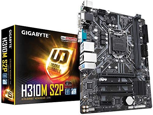 116975 Gigabyte H310M S2P (uttag 1151/H310 Express/DDR4/S-ATA 600/Micro ATX) 116975 Gigabyte H310M S2P (uttag 1151/H310 Express/DDR4/S-ATA 600/Micro ATX)