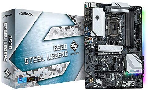 B560 STEEL LEGEND ASRock B560 Stållegend – moderkort – ATX – LGA1200-sockel – B560 B560 STEEL LEGEND ASRock B560 Stållegend – moderkort – ATX – LGA1200-sockel – B560