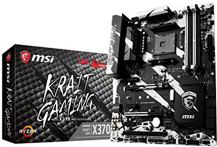 X370 KRAIT GAMING MSI  AMD X370 S AM4 DDR4 SATA3 ATX moderkort svart