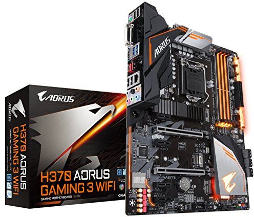 H370 AORUS Gaming 3 WIFI GIGABYTE  (LGA1151/Intel/USB3.1 Gen 2 typ A, typ C/HDMI/M.2/ATX/DDR4/moderkort) H370 AORUS Gaming 3 WIFI GIGABYTE  (LGA1151/Intel/USB3.1 Gen 2 typ A, typ C/HDMI/M.2/ATX/DDR4/moderkort)