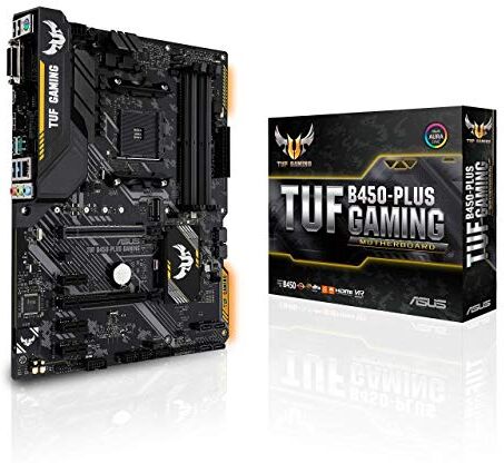 TUF B450-PLUS GAMING ASUS TUF Gaming B450-PLUS ATX moderkort, AMD-uttag AM4, AM4, Ryzen 3000 redo, PCIe 3.0, M.2, DDR4, LAN, HDMI, DVI-D, USB 3.1, Aura Sync RGB TUF B450-PLUS GAMING ASUS TUF Gaming B450-PLUS ATX moderkort, AMD-uttag AM4, AM4, Ryzen 3000 redo, PCIe 3.0, M.2, DDR4, LAN, HDMI, DVI-D, USB 3.1, Aura Sync RGB
