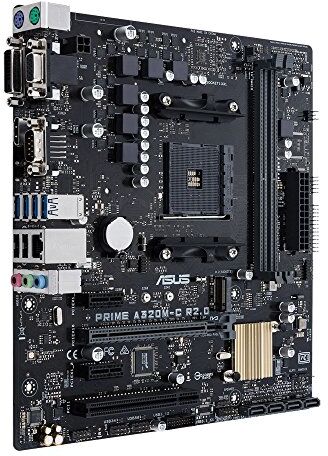 90MB0UE0-M0EAY0 ASUS PRIME A320M-C R2.0 (uttag AM4/A320/DDR4/S-ATA 600/Micro ATX) 90MB0UE0-M0EAY0 ASUS PRIME A320M-C R2.0 (uttag AM4/A320/DDR4/S-ATA 600/Micro ATX)