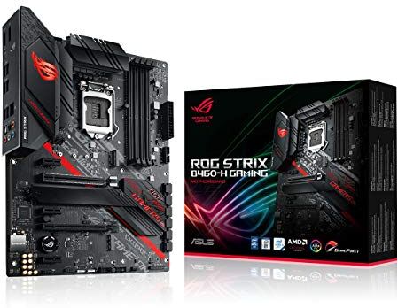 90MB13Q0-M0EAY0 ASUS ROG STRIX B460-H GAMING moderkortshållare 1200 (ATX, AI Networking, Intel 1Gbit Ethernet, två M.2, USB 3.2 Gen 2x2, SATA, AURA-Sync) 90MB13Q0-M0EAY0 ASUS ROG STRIX B460-H GAMING moderkortshållare 1200 (ATX, AI Networking, Intel 1Gbit Ethernet, två M.2, USB 3.2 Gen 2x2, SATA, AURA-Sync)