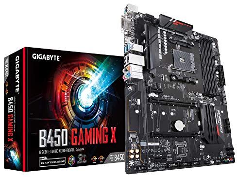 B450 GAMING X GIGABYTE  (AMD Ryzen AM4/1xM.2/Hmdi/DVI/USB 3.1/DDR4/ATX/moderkort) B450 GAMING X GIGABYTE  (AMD Ryzen AM4/1xM.2/Hmdi/DVI/USB 3.1/DDR4/ATX/moderkort)