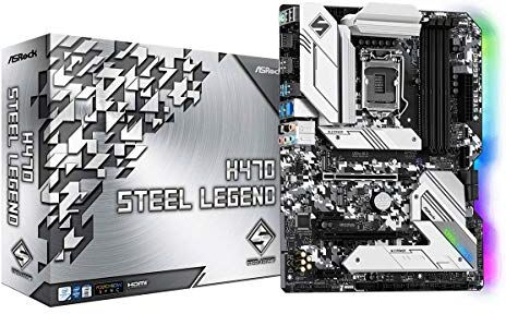 H470 STEEL LEGEND ASRock  stöder 10:e generationens Intel Core processorer (bas 1 200) H470 STEEL LEGEND ASRock  stöder 10:e generationens Intel Core processorer (bas 1 200)