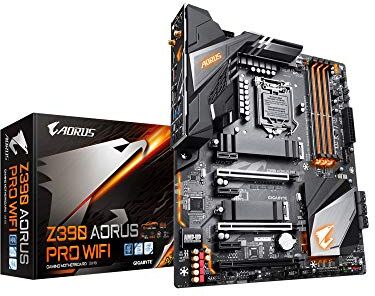 Z390 AORUS PRO WIFI GIGABYTE Z390 AORUS PRO Wi-Fi (Intel LGA1151/Z390/ATX/2xM.2 Termiskt skydd/inbyggd AC Wi-Fi/RGB Fusion/Gaming moderkort)