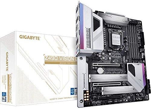 Z490 VISION G Gigabyte Intel  ATX moderkort Z490 VISION G Gigabyte Intel  ATX moderkort