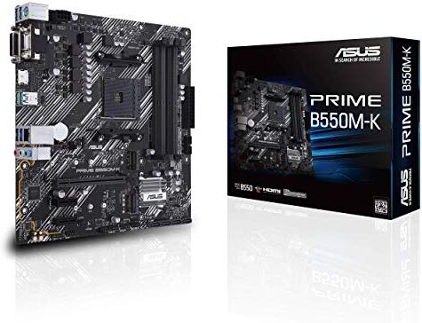 90MB14V0-M0EAY0 PLACA BASE ASUS PRIME B550M-K AM4 MATX 4XDDR4 90MB14V0-M0EAY0 PLACA BASE ASUS PRIME B550M-K AM4 MATX 4XDDR4