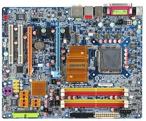 GA-P35-DS3P Gigabyte moderkort  (ATX S775 P35 2/3/0/2 4 GB DDRII-1066)