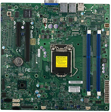 X10SLL-S-O Supermicro moderkort Micro ATX DDR3 1600 LGA 1150 moderkort X10SLL-S-O Supermicro moderkort Micro ATX DDR3 1600 LGA 1150 moderkort