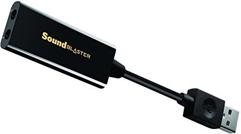 70SB173000000 Creative Sound Blaster Play! 3 – USB-DAC-förstärkare och externa ljudkort, svart 70SB173000000 Creative Sound Blaster Play! 3 – USB-DAC-förstärkare och externa ljudkort, svart