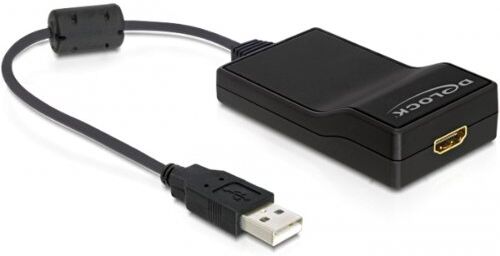 Manufacturer's reference: 61865 Delock USB 2.0 till HDMI-adapter Manufacturer's reference: 61865 Delock USB 2.0 till HDMI-adapter